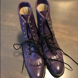 Vintage Justin boots Granny Kilties Size 6 1/2 B